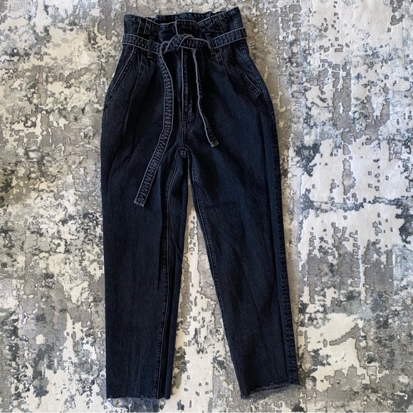 Abercrombie and fitch waist cinch high rise Jean - Picture 1 of 3